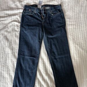 Carhartt Men's Dark Blue Straight Jeans